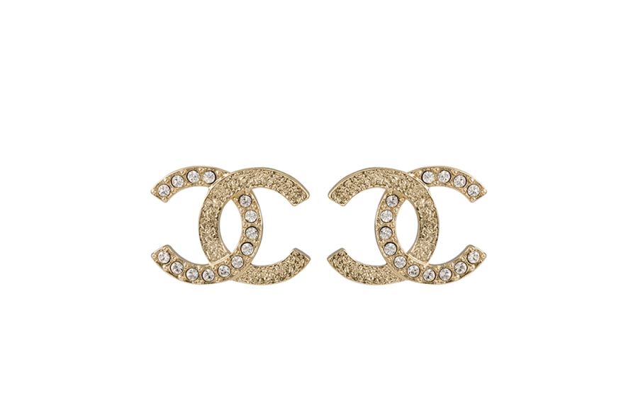 CHANEL CHANEL Cc Logo Earrings