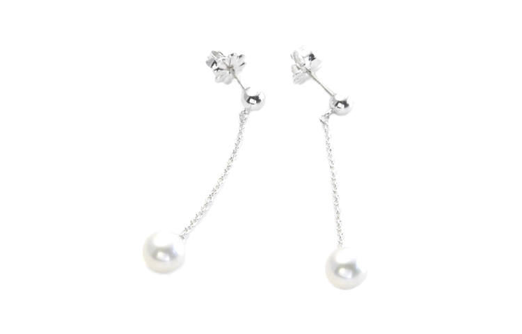 TIFFANY & CO. 925 Sterling Silver Earrings Women's Silver