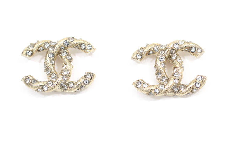 CHANEL CHANEL Stud Earrings Women's Gold