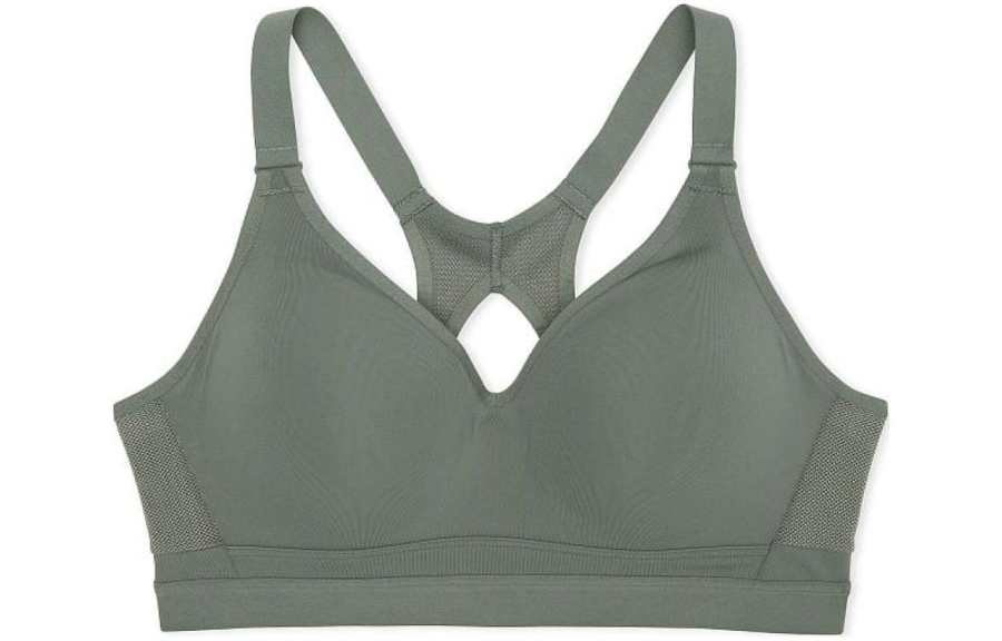 Victoria's Secret INCREDIBLE Marvel Collection 9415 Sports Bra With Plunge Bra Women's Turquoise Wood Green