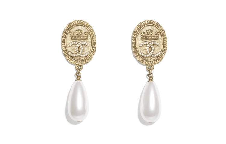 CHANEL CHANEL 1986-1988 Cc Earrings