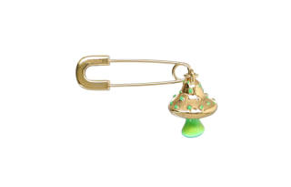 AMBUSH Earrings Unisex Gold
