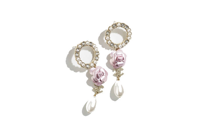 CHANEL CHANEL Earrings Women's Gold