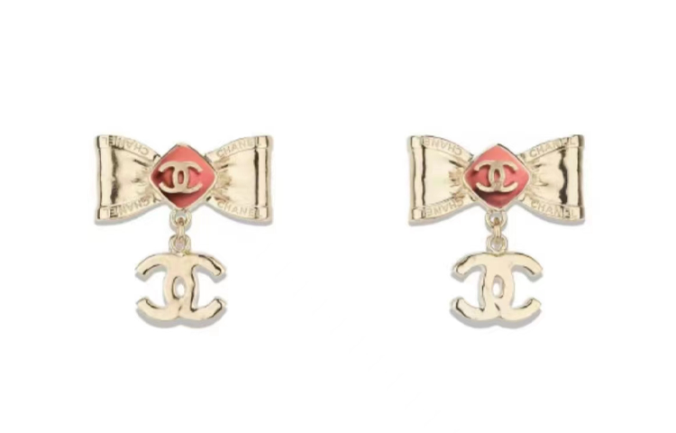 CHANEL CHANEL Earrings Women's Gold
