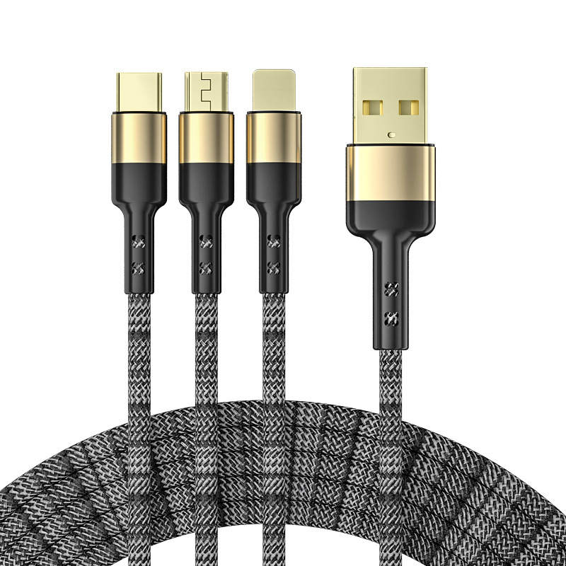 X-IT X IT S1 1 to 3 All in one Smart Fast Charging, Compatible With Android And Apple/Huawei Cables