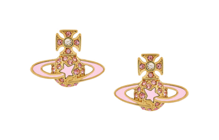 Vivienne Westwood Brass Earrings Women's Gold