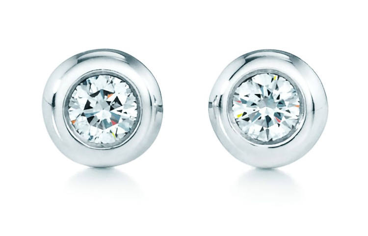 TIFFANY & CO. 925 Sterling Silver Earrings Women's Silver