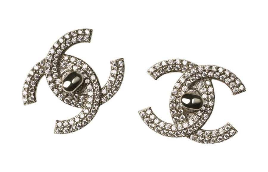 CHANEL CHANEL Pre Owned 2022 Cc Mark Brooch