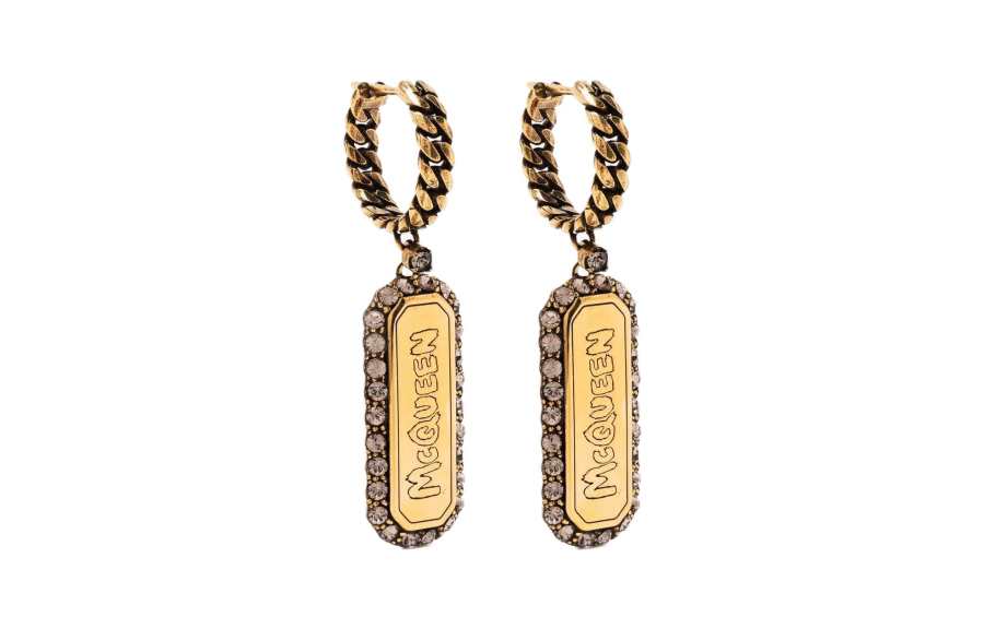 Alexander McQueen Earrings Women's Gold