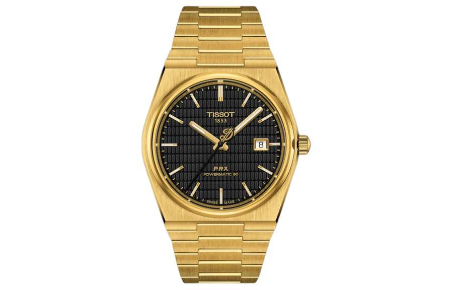 TISSOT PRX Automatic Mechanical Movement 100m Waterproof Men's Watches Watch 40mm Black Dial