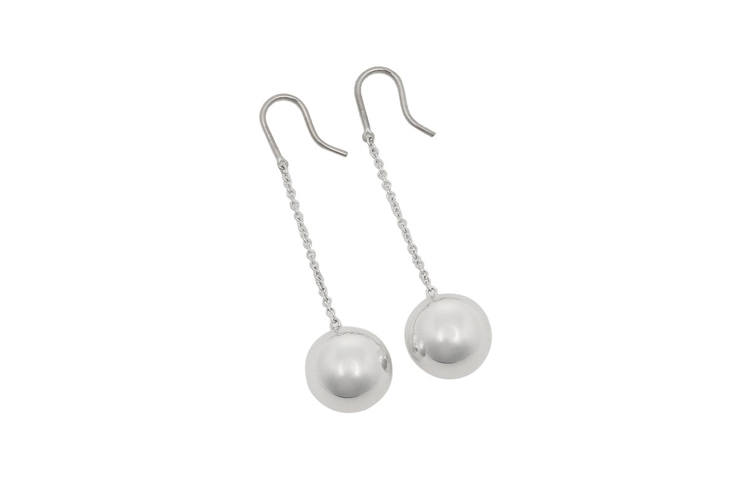 TIFFANY & CO. HardWear 925 Sterling Silver Earrings Women's Silver