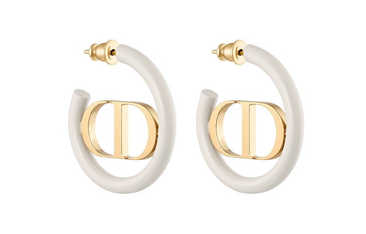 DIOR DIOR 30 Montaigne Earrings Women's Light Gray