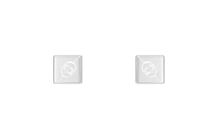 GUCCI Gucci Diagonal Interlocking G earrings