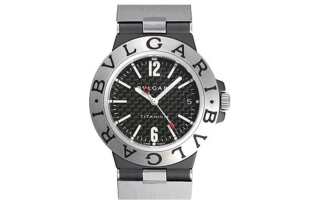 BVLGARI Wrist Watches Automatic Mechanical Movement Rubber Strap 38mm Black Dial Unisex 30m Water Resistant