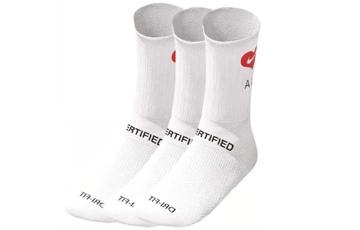 Nike Nike X Drake Certified Lover Boy Socks 3 Pack White