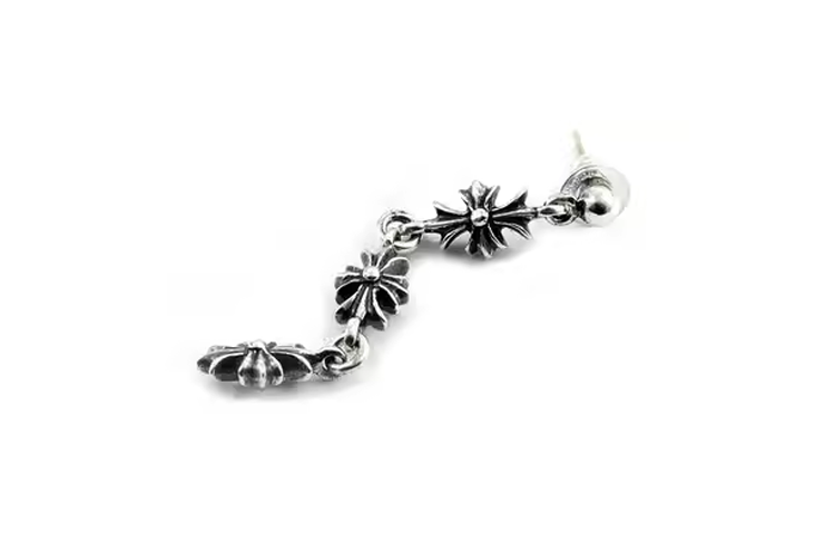 Chrome Hearts Chrome Hearts 925 Sterling Silver Earrings Unisex Silver