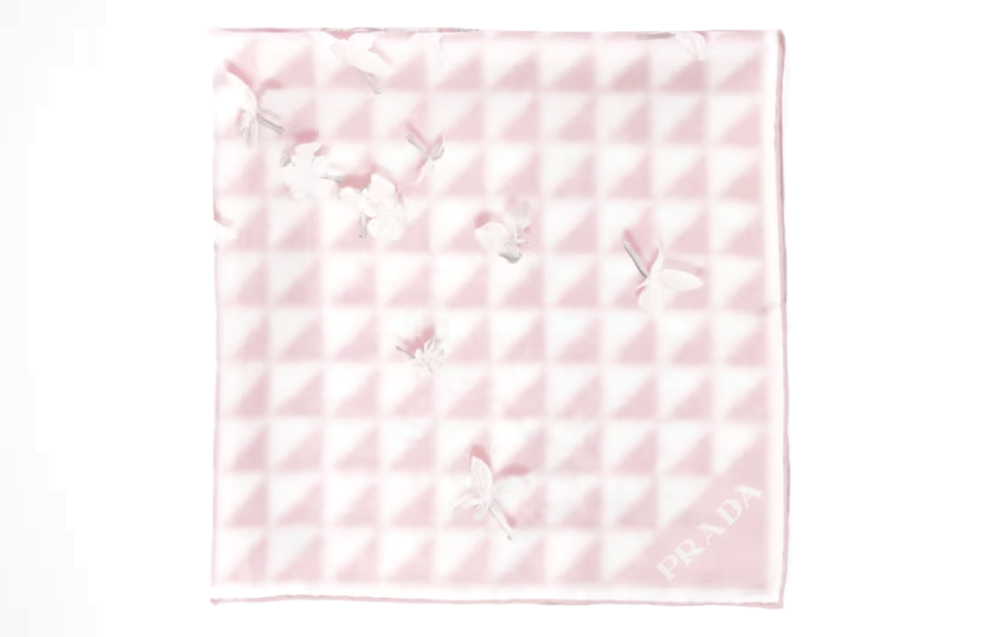 PRADA PRADA Knit Scarves Women's Pink