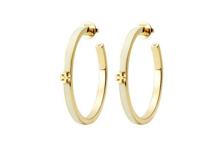 TORY BURCH TORY BURCH Logo Plaque Earrings