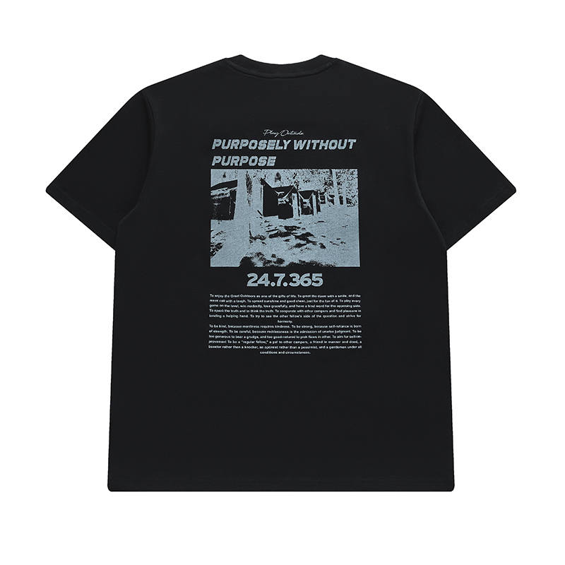 FILA FUSION T Shirt Men's Jet Black