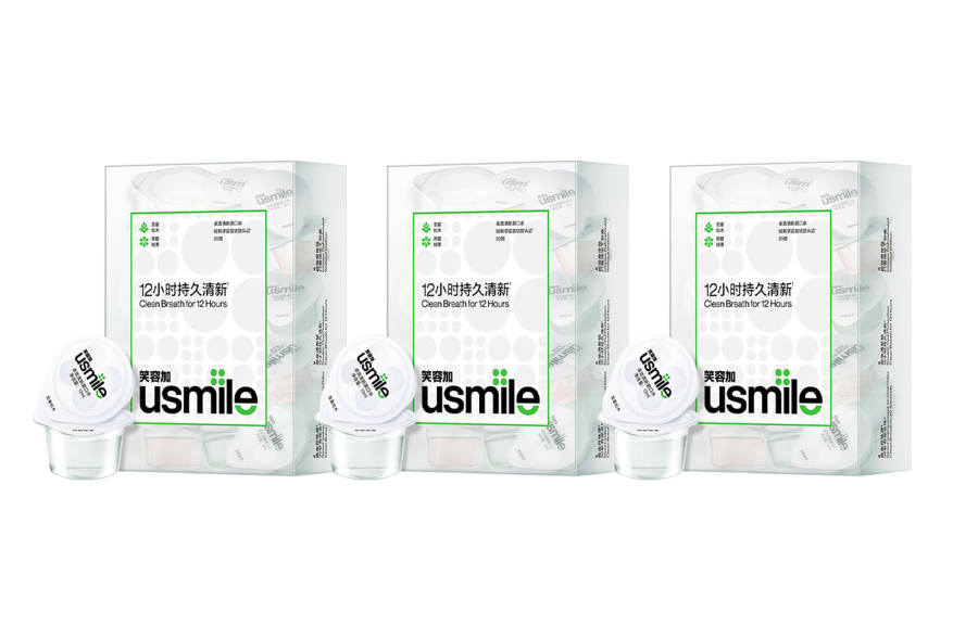 Usmile Effective Men's And Women's Oral Care Gum Care Mouthwashes Freshening Breath 20 Pcs