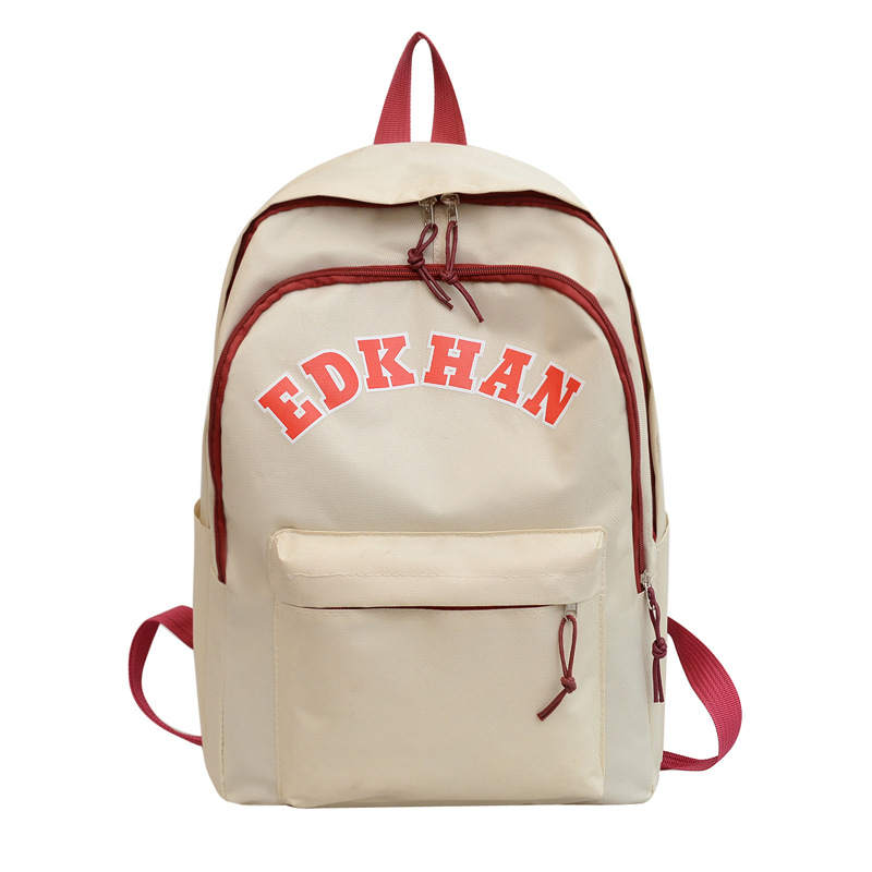 KAKAXI Nylon Backpack Regular Unisex White/Black/Red/Blue