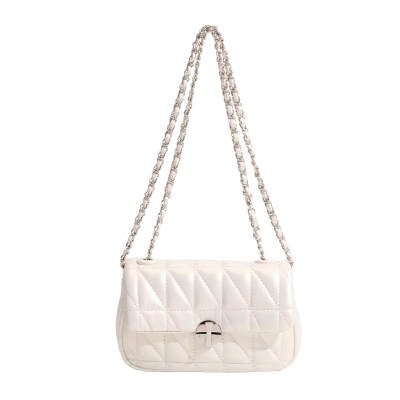 ResNonverba Pu Shoulder Bag Women's Pearl White/Mint Green/Pink