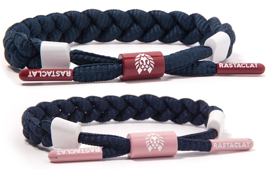 Rastaclat Rastaclat Polyester Small Lion Woven Bracelet, Gift Box Set Unisex