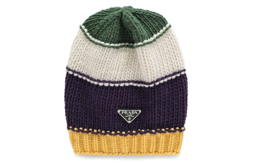PRADA PRADA Wool Beanies Women's Multicolor