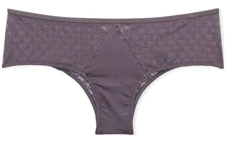 Victoria's Secret Underpants Women's 1 Pack Gray Purple