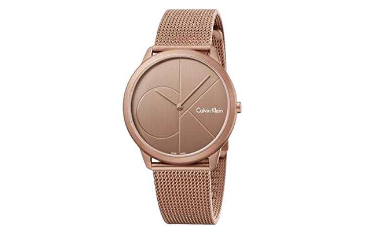 Calvin Klein CK/Calvin Klein Wrist Watches Quartz Movement Stainless Steel Strap 40mm Coffee Watch Dial Men's Watches