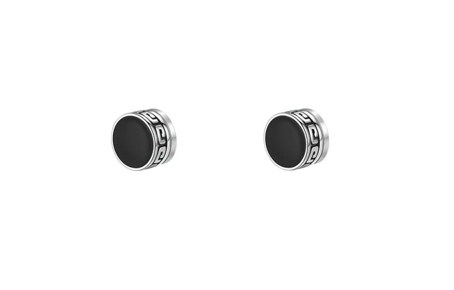 BLANK IN BLANK Titanium Steel Clip On Earrings Unisex