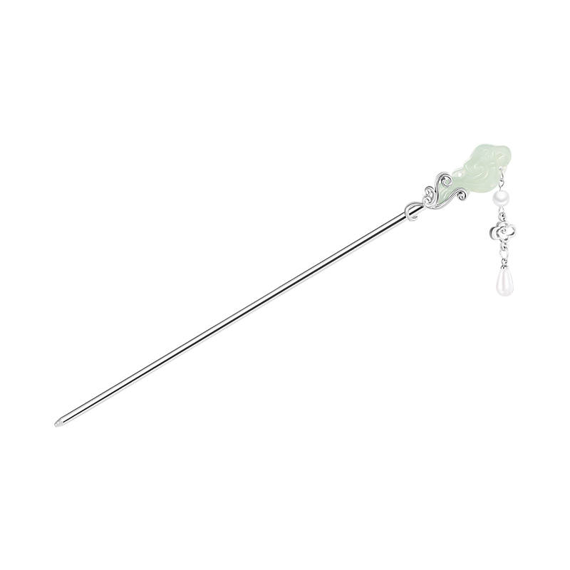 CAROMAY Alloy Hairpins Women's Silver