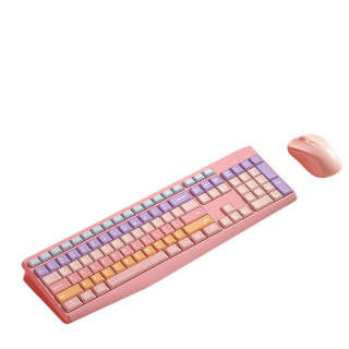 BOW K161 Plug And Play, Gradient Keycap Keyboard & Mouse Sets