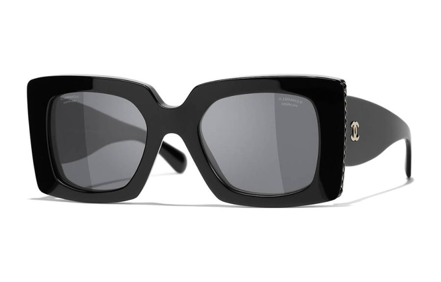 CHANEL CHANEL Plate Frame Butterfly Sunglasses Women's