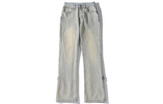 REXSHION Jeans Unisex Moderate Flared Pants