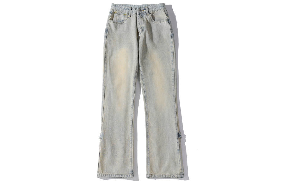 REXSHION Jeans Unisex Moderate Flared Pants
