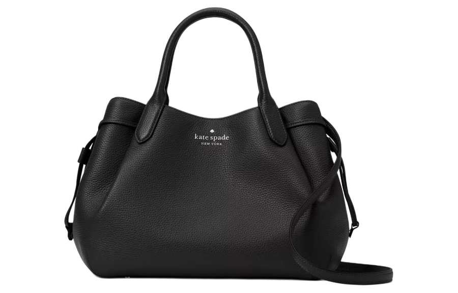 Kate Spade Leather Handbag, Shoulder Bag, Crossbody Bag Women's Black