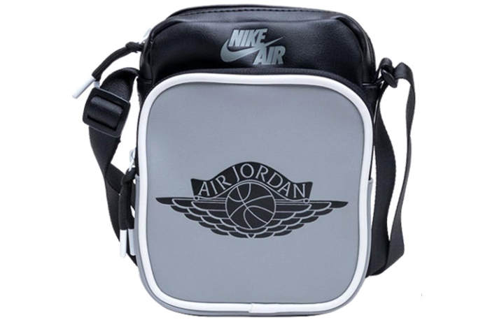 Jordan Jordan Polyester Shoulder Bag, Crossbody Bag Men's Gray
