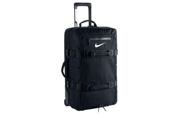 Nike Nike Nylon Suitcase Luggage 30 Inch Unisex Black