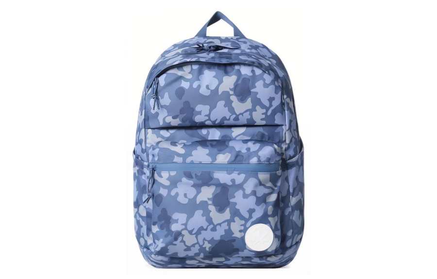Converse Converse Polyester Laptop Bag Backpack Regular Unisex Camouflage Blue