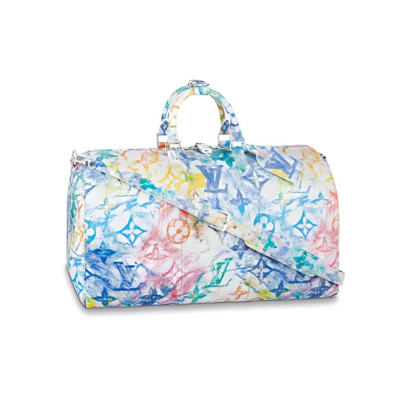 LOUIS VUITTON LOUIS VUITTON Keepall Bandouliere 50 Pastel Multicolor