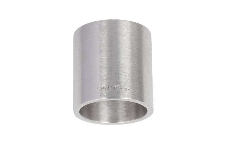 RICK OWENS RICK OWENS Silver-plated Band Ring