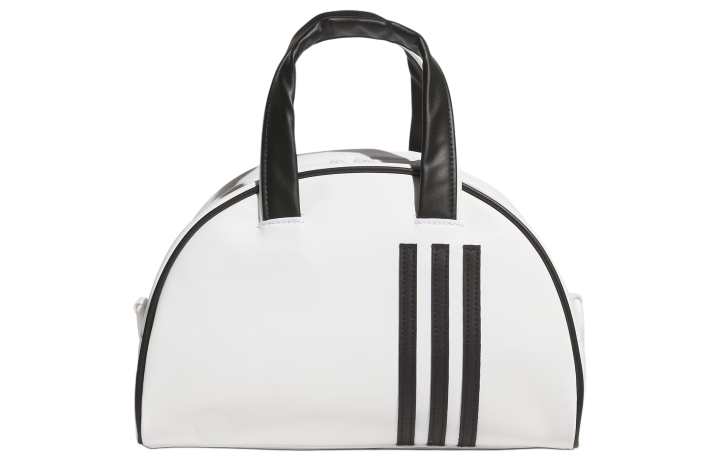 Adidas Adidas Polyurethane, Artificial Leather Handbag Women's White & Black