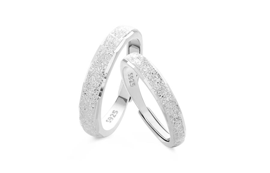 VIVIWELL S925 Silver Rings Unisex
