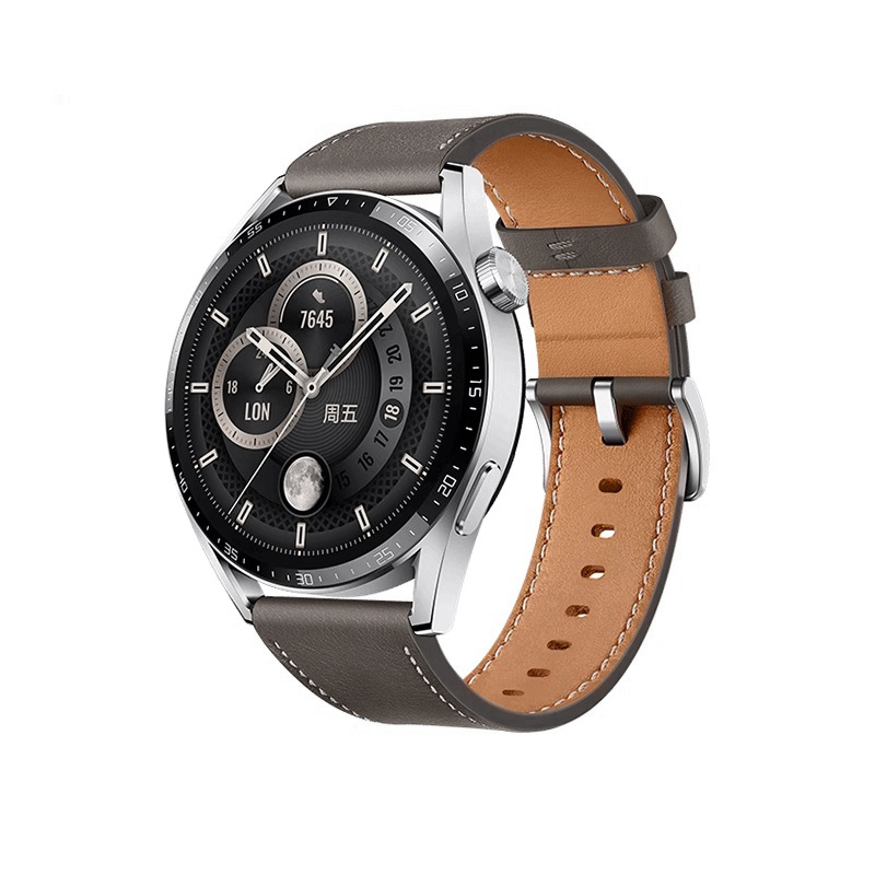 IBOANN IBOANN Strap Huawei Compatibility Genuine Leather Material Unisex