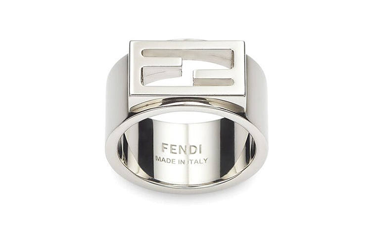 FENDI FENDI Rings Unisex Silver