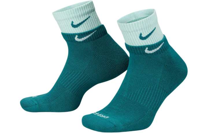 Nike Nike Crew Socks Men's 1 Pack Geode Water Duck Cyan/Ice Jadeite Green