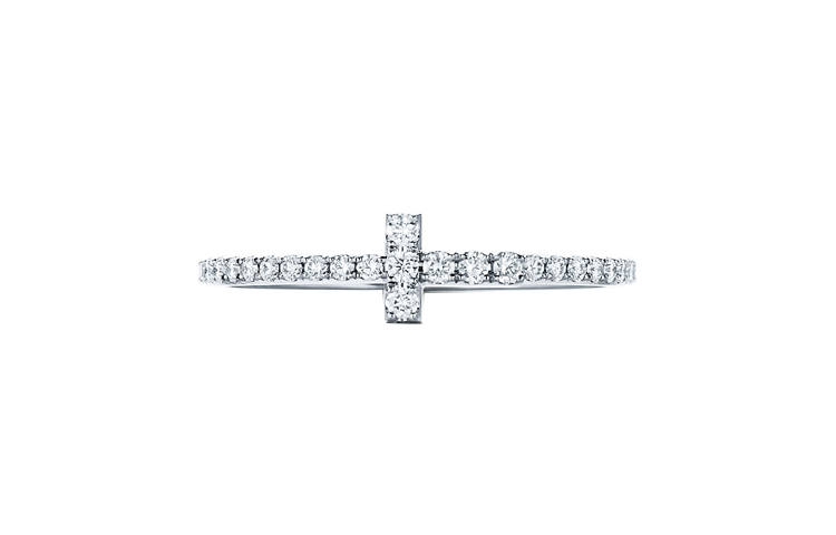 TIFFANY & CO. 18K White Gold Rings Women's
