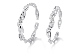 Clect 925 Sterling Silver Rings Unisex
