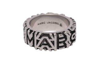MARC JACOBS Monogram-Engraved Ring